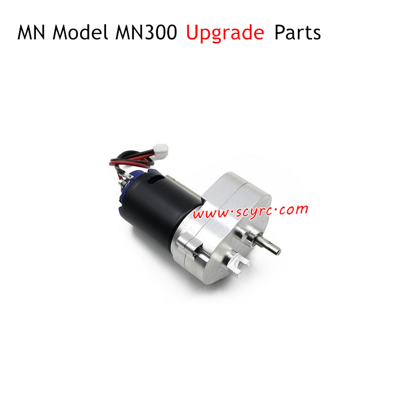 MN Model MN300 Upgrade Parts 370 Metal Gearbox Black