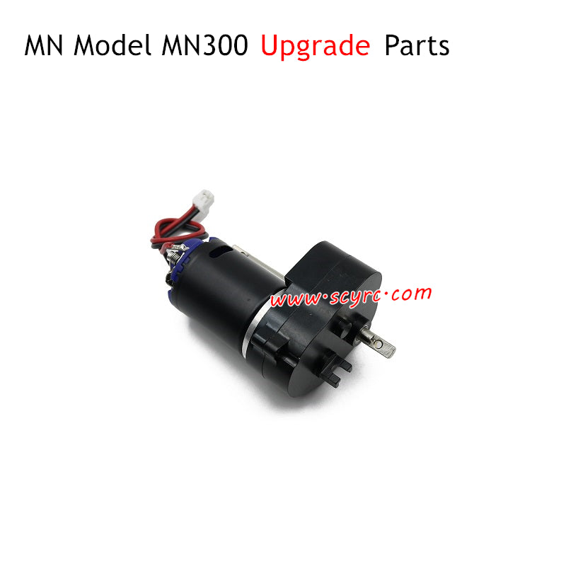 MN Model MN300 Upgrade Parts 370 Metal Gearbox Silver