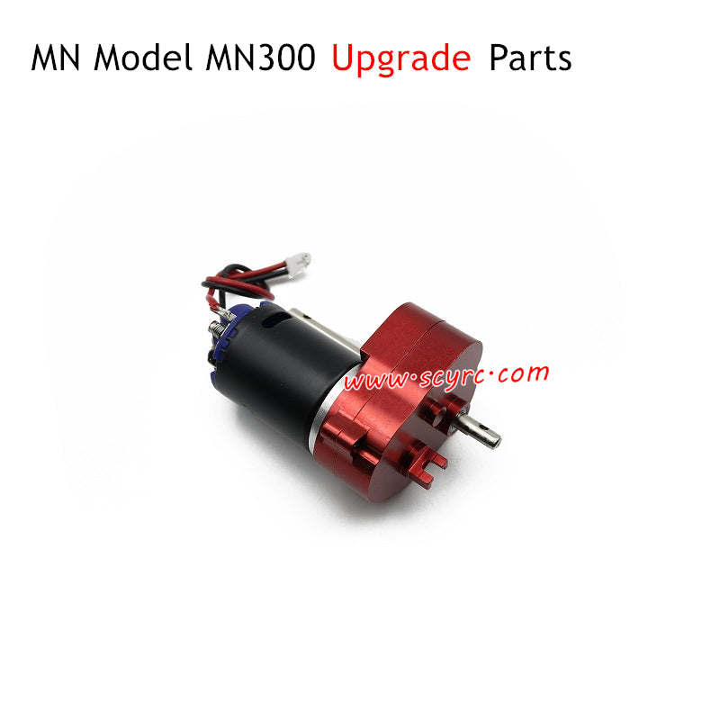 MN Model MN300 Upgrade Parts 370 Metal Gearbox Red