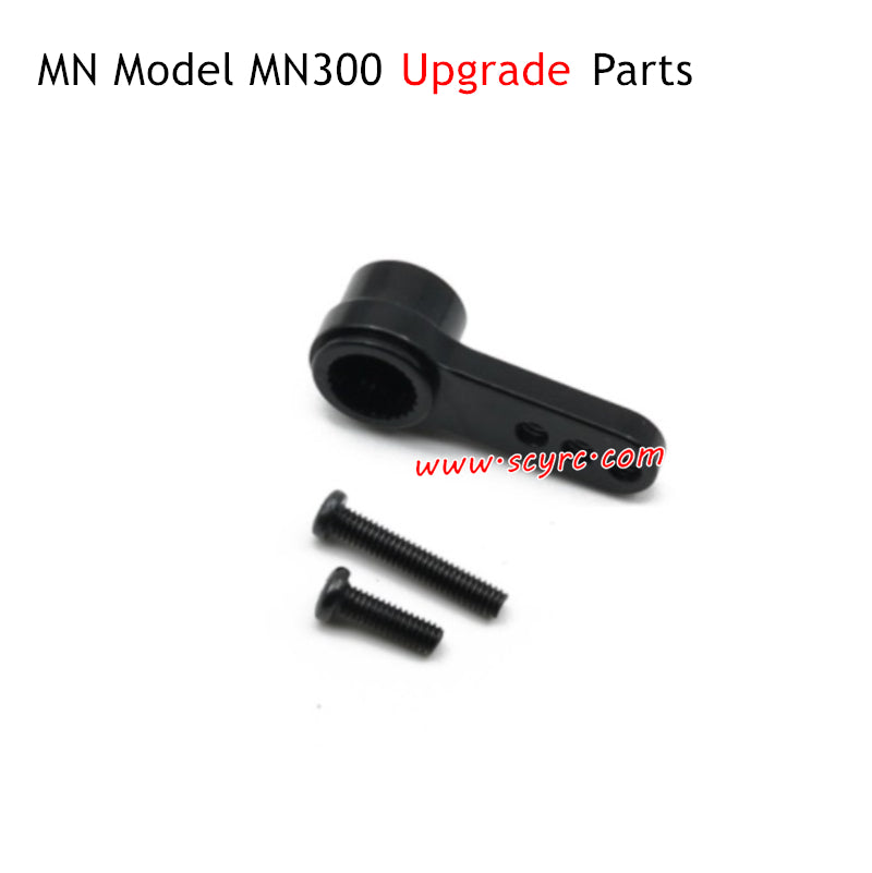 MN Model MN300 Upgrade Parts Metal Servo Arm Black
