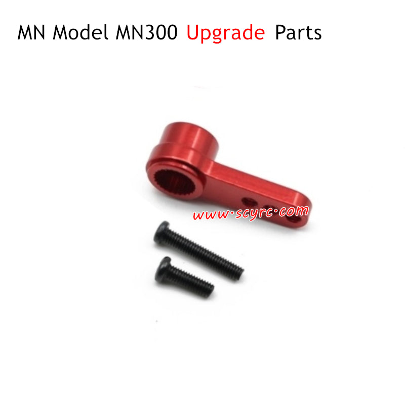 MN Model MN300 Upgrade Parts Metal Servo Arm Red