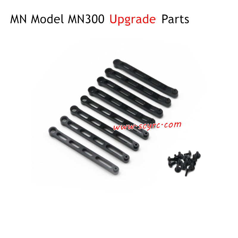 MN Model MN300 Upgrade Parts Metal Tie Rod Black