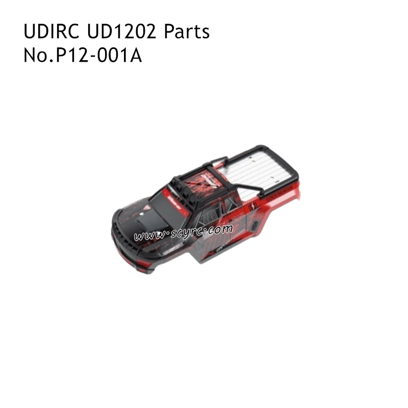 UDIRC UD1202 RC Car Parts Car Shell  P12-001A 