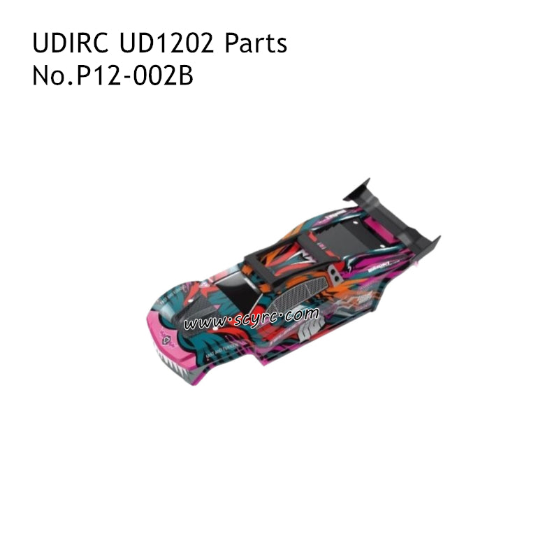 UDIRC UD1202 RC Car Parts Car Shell Assembly P12-002B