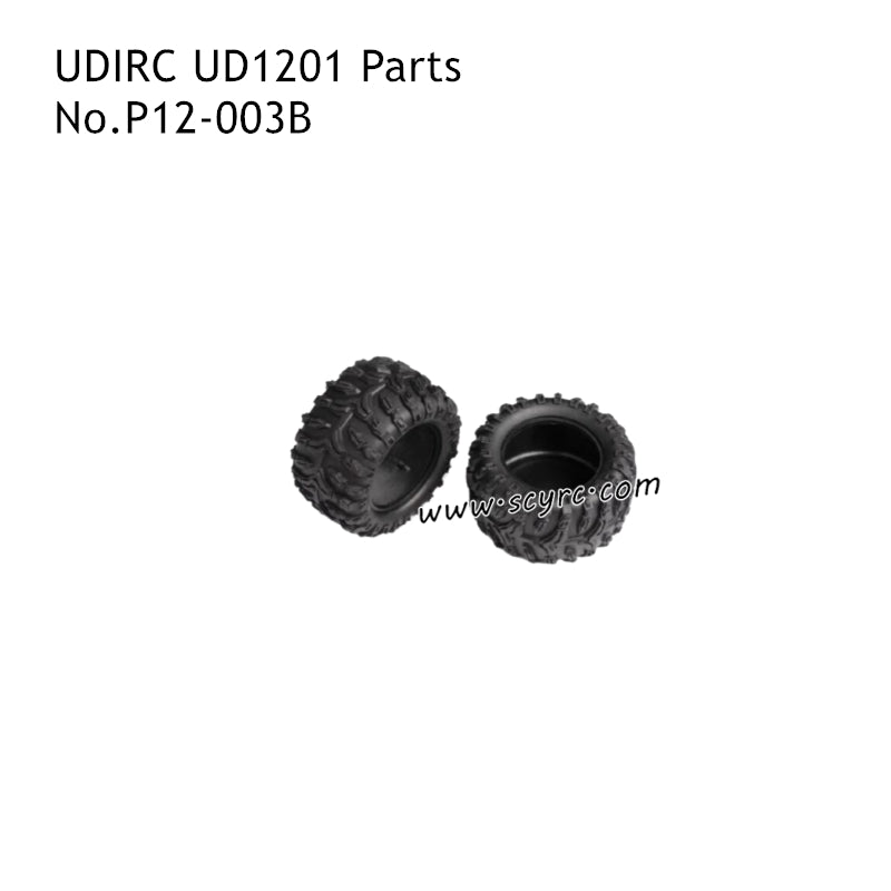 UDIRC UD1201 Off-road RC Car Parts Brushless Tire Tread P12-003B