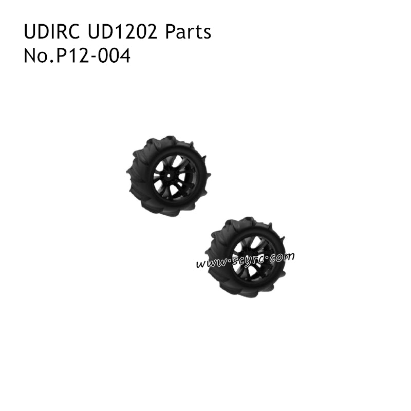 UDIRC UD1202 RC Car Parts Sand Wheels P12-004