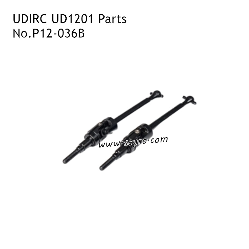 UDIRC UD1201 Off-road RC Car Parts Steel Front CVD Transmission Shaft P12-036B