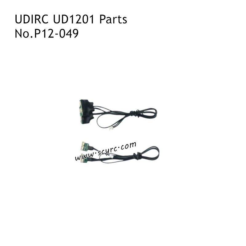 UDIRC UD1201 Parts Brushed Lamp Cable Adapter Plate P12-049