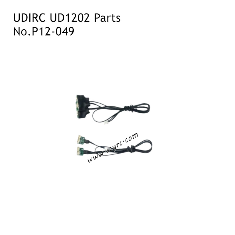 UDIRC UD1202 High Speed RC Car Parts Brushed Lamp Cable Adapter Plate P12-049