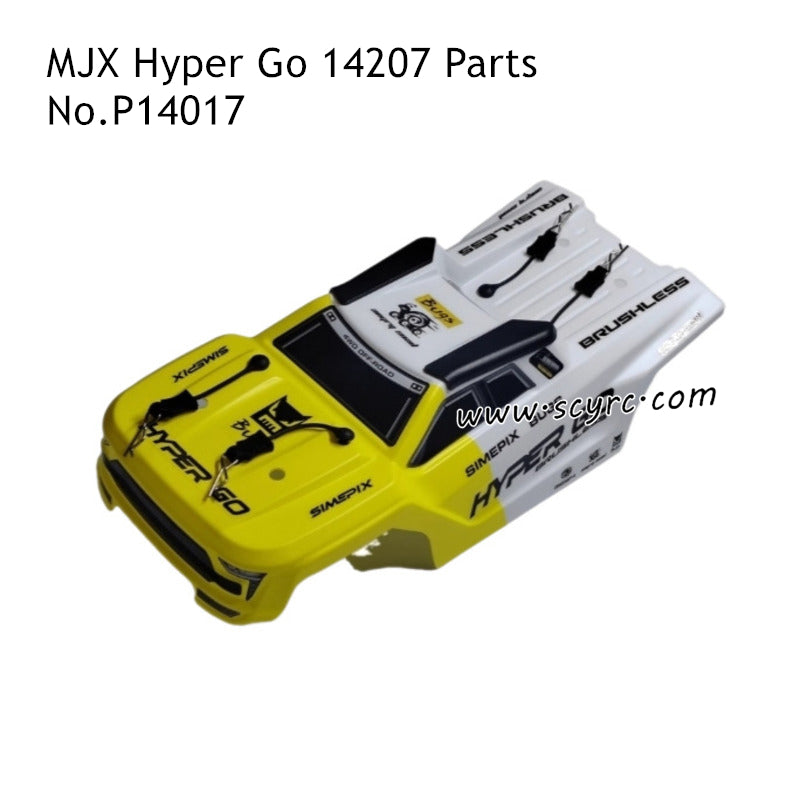 MJX Hyper Go 14207 RC Car Parts Car Shell P14017