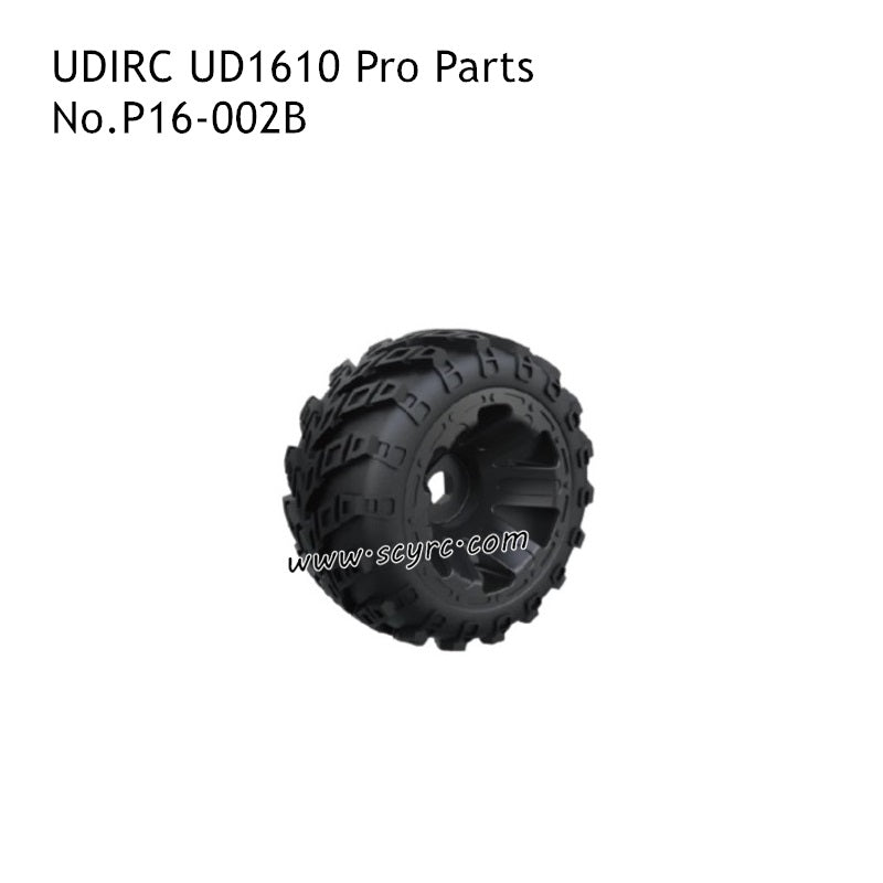 UDIRC UD1610 Pro Off-road RC Truck Parts Rubber Wheels P16-002B