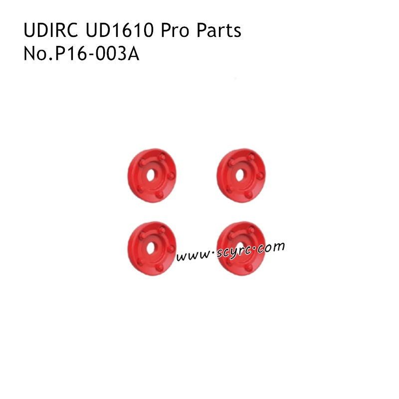 UDIRC UD1610 Pro Off-road RC Truck Parts Wheel Anti-slip Spacer P16-003A Red