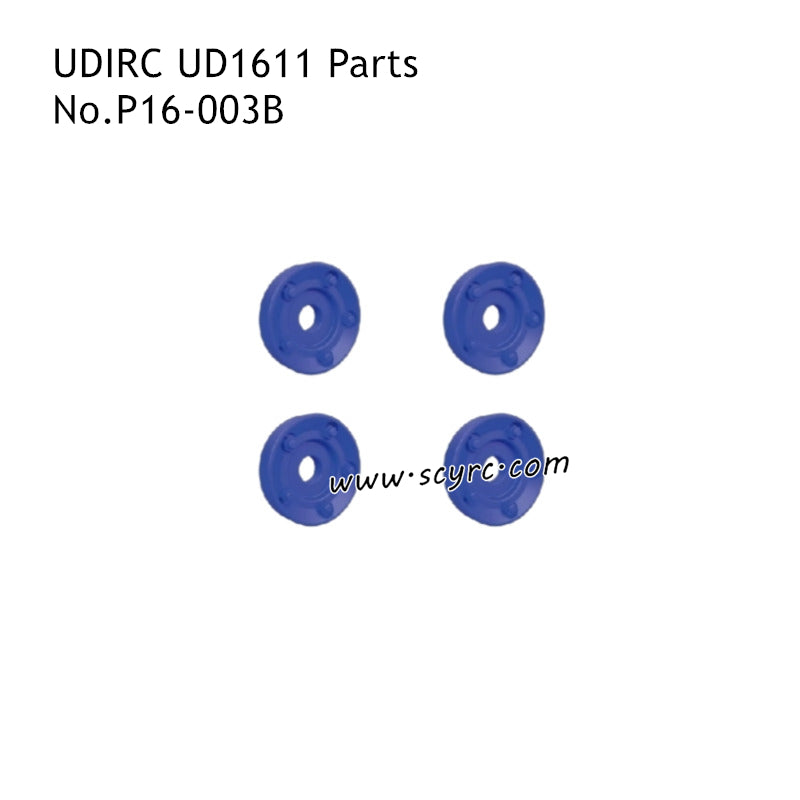 UDIRC UD1611 High Speed Brushed RC Car Parts Wheel Anti-Skid Spacer Blue P16-003B