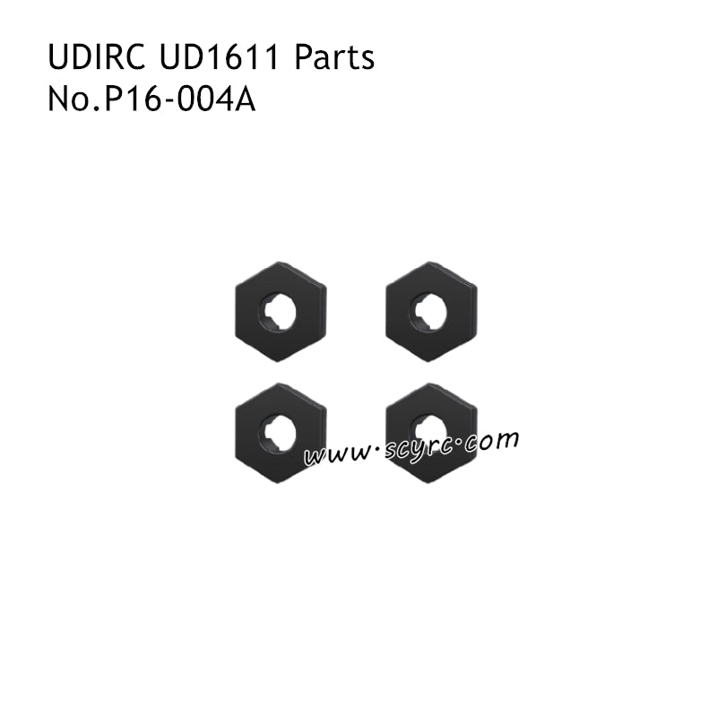 UDIRC UD1611 High Speed Brushed RC Car Parts Brushed Hexagonal Bonds P16-004A