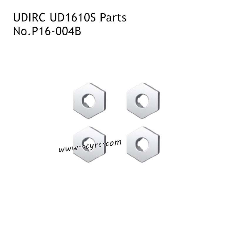 UDIRC UD1610S RC Truck Parts Brushless Metal Hexagonal Bonds P16-004B