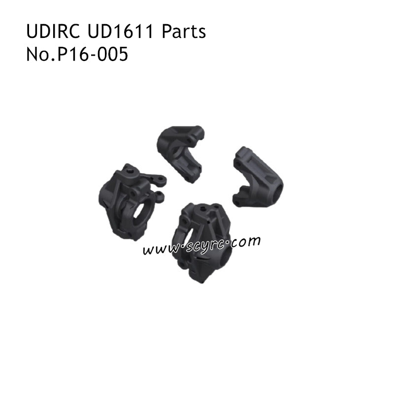 UDIRC UD1611 High Speed Brushed RC Car Parts Front and Rear Wheel Seats P16-005