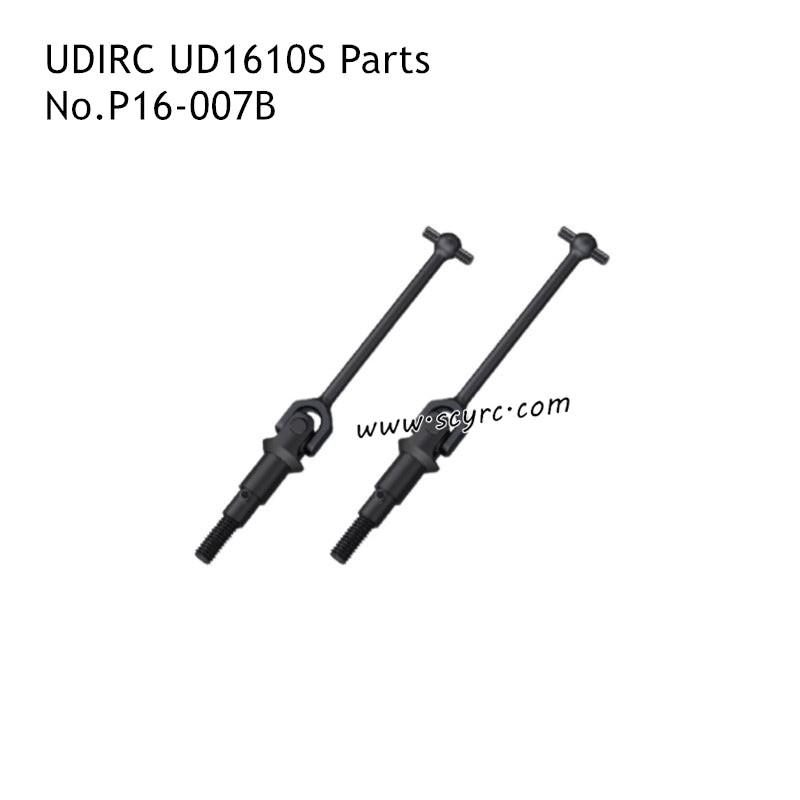 UDIRC UD1610S RC Truck Parts Metal Universal Drive Shaft P16-007B