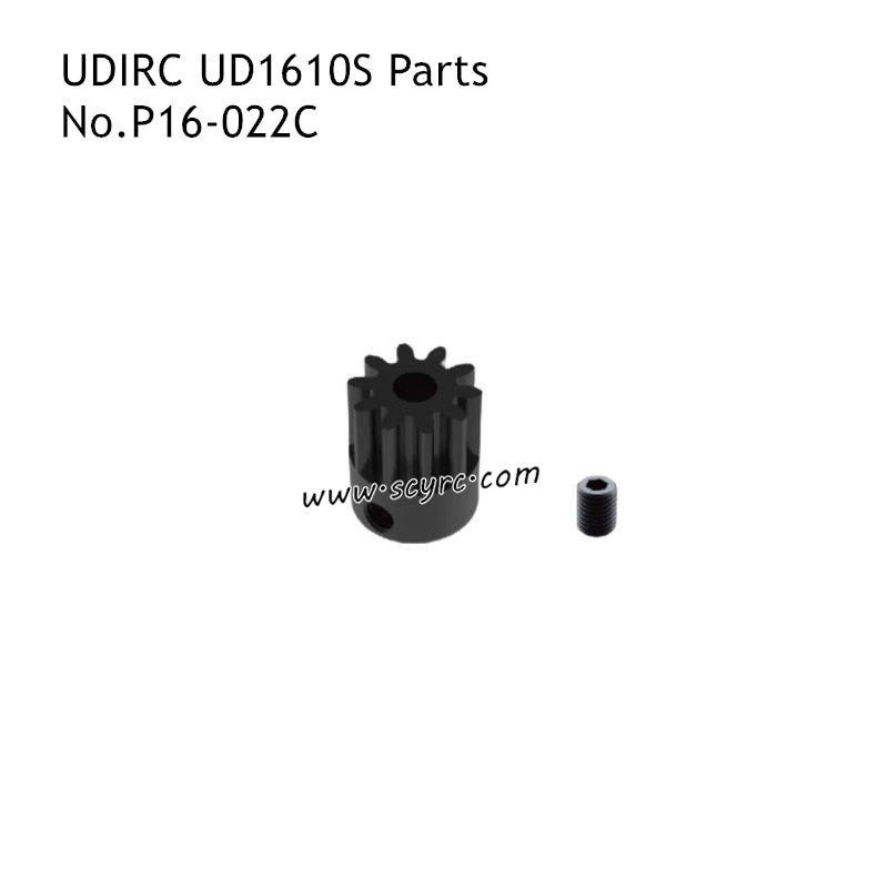 UDIRC UD1610S RC Truck Parts Motor Gear P16-022C