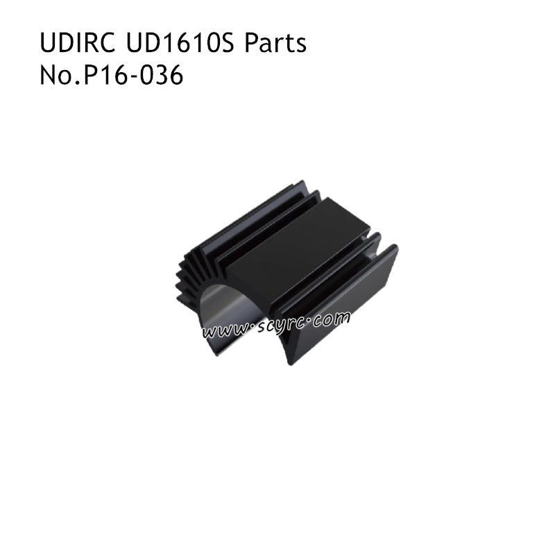 UDIRC UD1610S DARKSTEEL RC Car Parts Motor Heatsink P16-036
