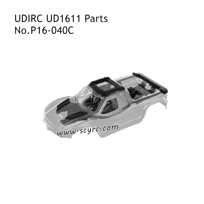 UDIRC UD1611 Parts Body Assembly P16-040C