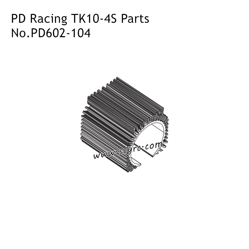 PD Racing TK10-4S RC Truck Parts Heatsink PD602-104