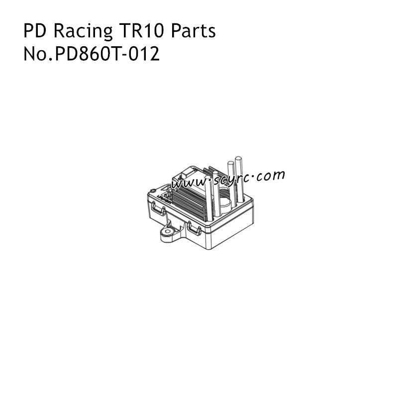 PD Racing TR10 PD861T-TR RC Truck Parts 60A ESC PD860T-012