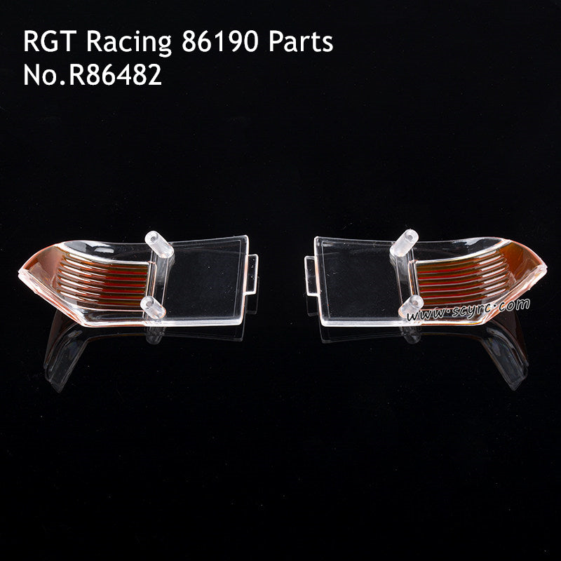 RGT Racing 86190 EX86190 RC Car Rear Light Cover, 1/10 LC76 RC Crawler Taillight Lenses Parts