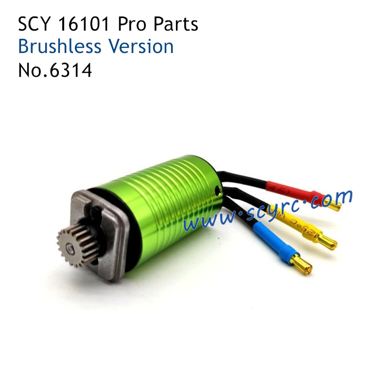 SCY 16101 Pro RC Car Parts Brushless 2840 4000KV Motor 6314