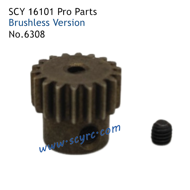 SCY 16101 Pro RC Car Parts Brushless Motor Gear 6308