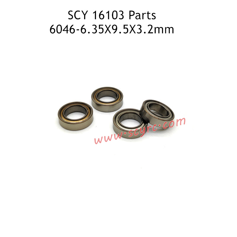 SCY 16101 RC Car Parts 6.35X9.5X3.2mm Ball Bearing 6046