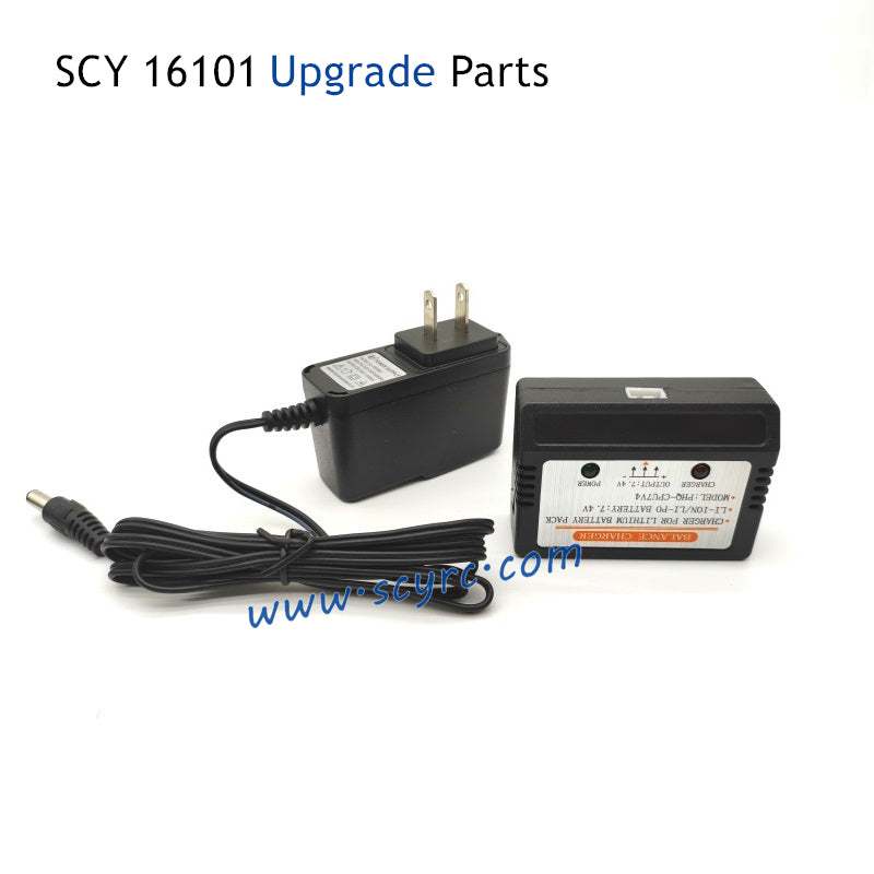 SCY 16101 RC Car Upgrade Parts 7.4V Balance Charger US Plug