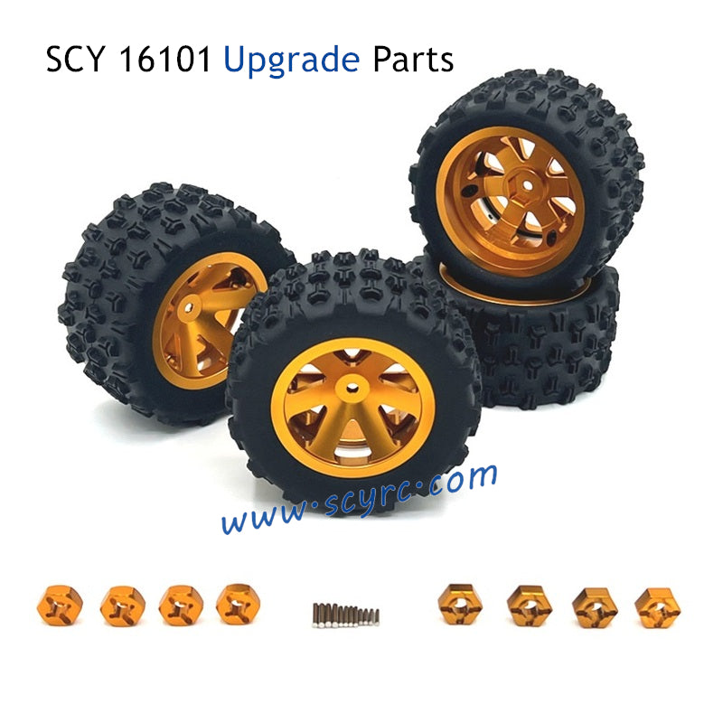 SCY 16101 RC Car Upgrade Parts Wheels
