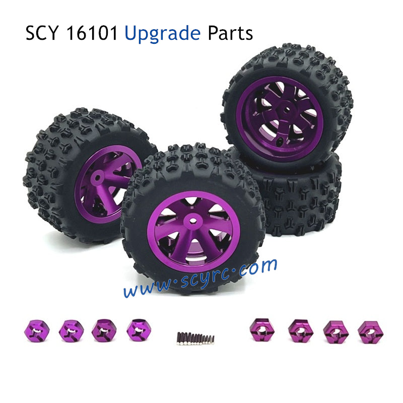 SUCHIYU SCY 16101 RC Car Upgrade Parts Wheels