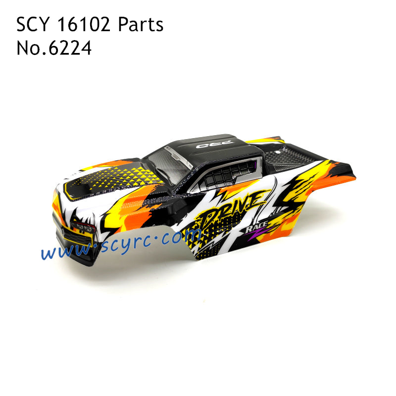 SCY 16102 Pro RC Car Parts Body Shell 6224