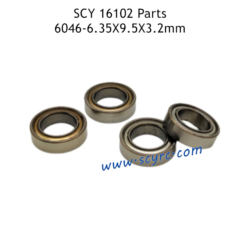 SCY 16102 RC Car Parts 6.35X9.5X3.2mm Ball Bearing 6046