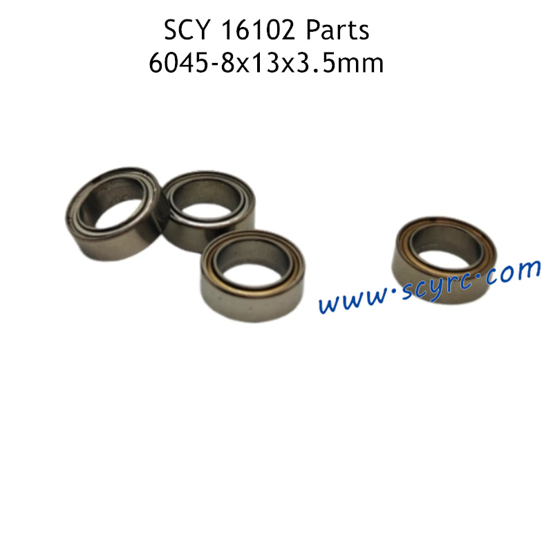 SCY 16102 RC Car Parts 8X13X3.5mm Ball Bearing 6045
