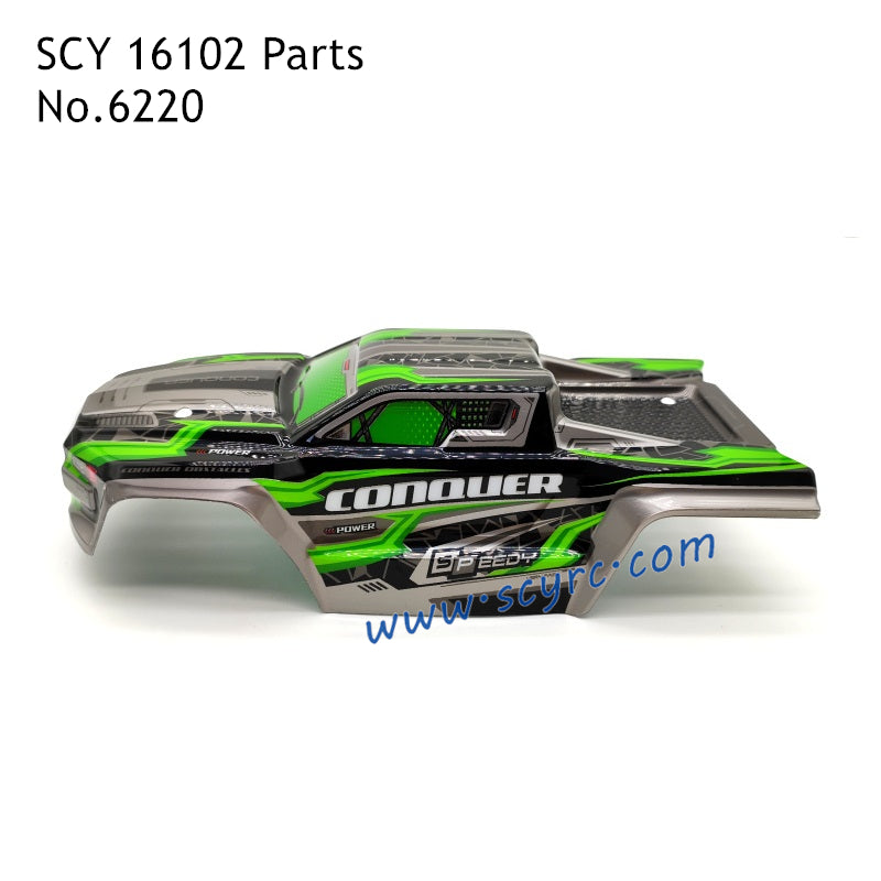 SCY 16102 RC Car Parts Body Shell 6220