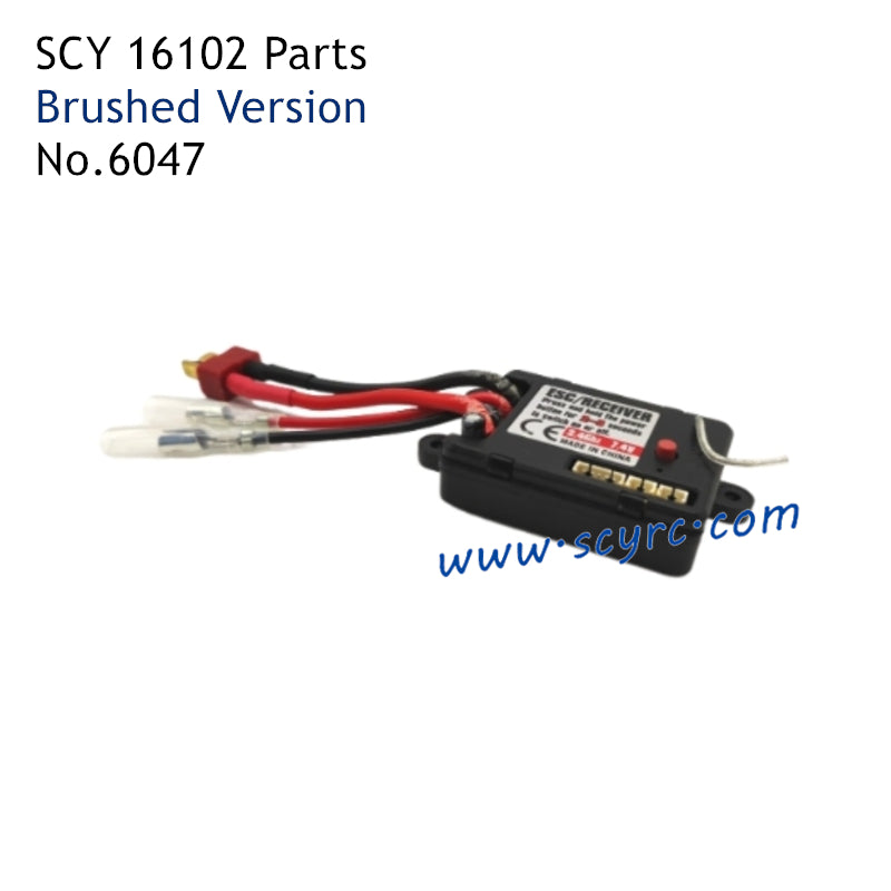 SCY 16102 RC Car Parts Brushed Receiver 6047