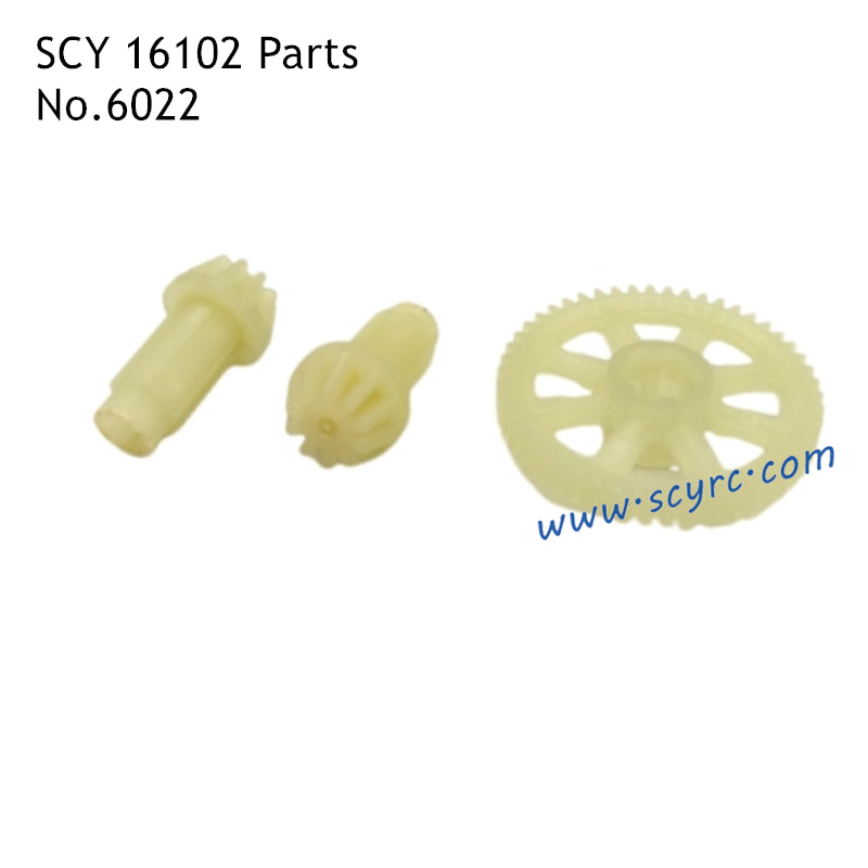 SCY 16102 RC Car Parts Gear Kit 6022