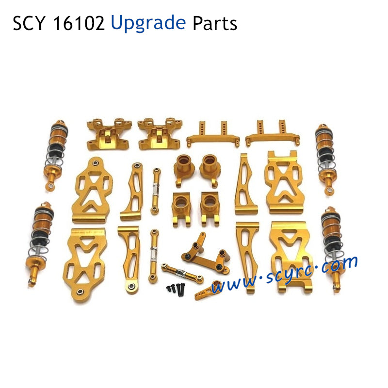 SCY 16102 RC Car Upgrade Parts Metal Kits