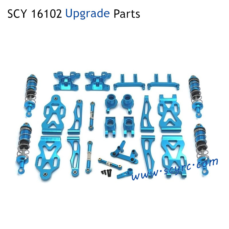SCY 16102 RC Car Upgrade Parts Metal Kits