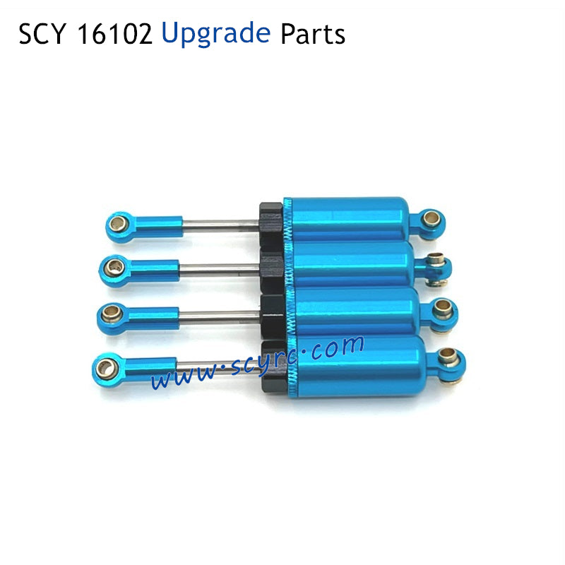 SCY 16102 RC Car Upgrade Parts Metal Oil Shock