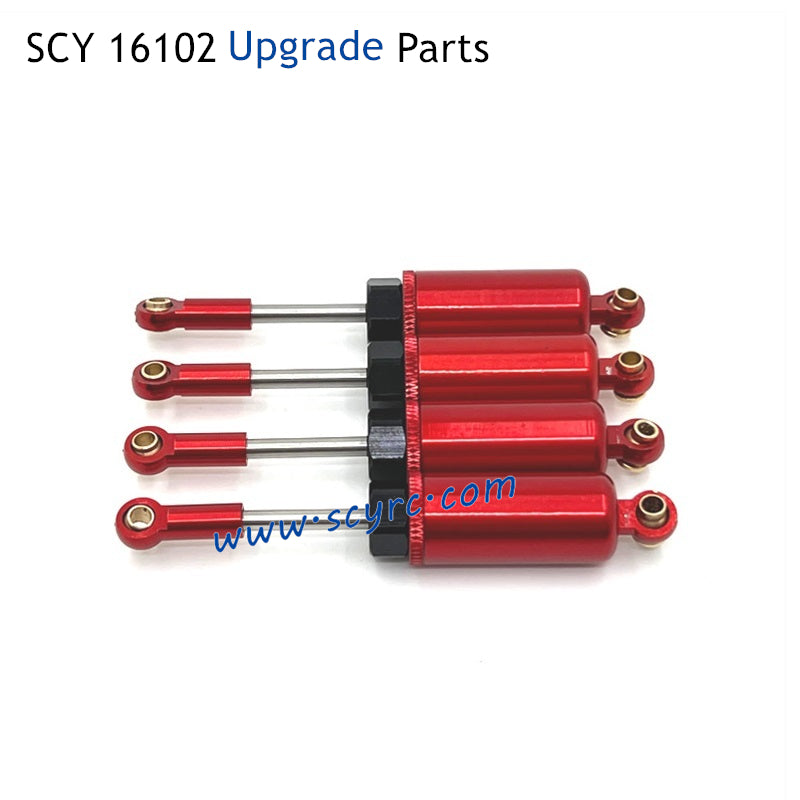 SCY 16102 RC Car Upgrade Parts Metal Oil Shock