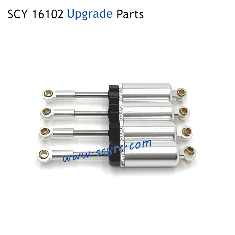 SCY 16102 RC Car Upgrade Parts Metal Oil Shock