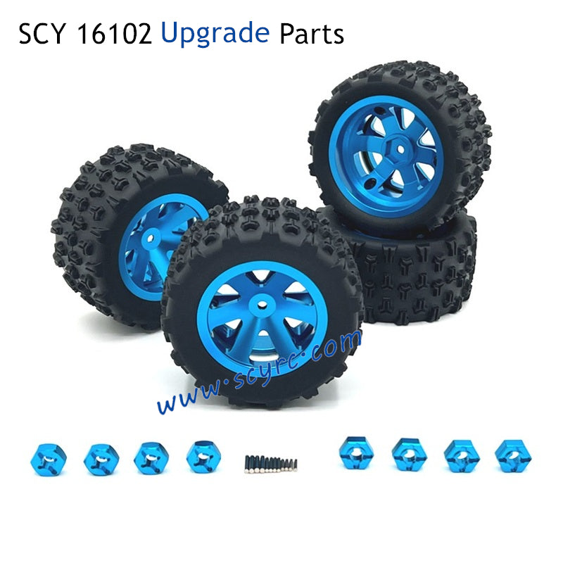 SCY 16102 RC Car Upgrade Parts Wheels