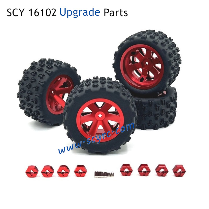 SCY 16102 RC Car Upgrade Parts Wheels