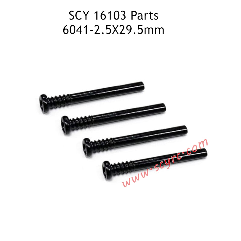 SCY 16103 RC Car Parts 2.5X29.5mm Screw 6041
