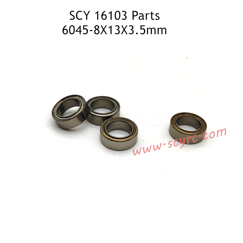 SCY 16103 RC Car Parts 8X13X3.5mm Ball Bearing 6045