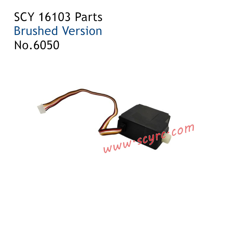 SCY 16103 RC Car Parts Brushed 17G 5-Wire Servo 6050