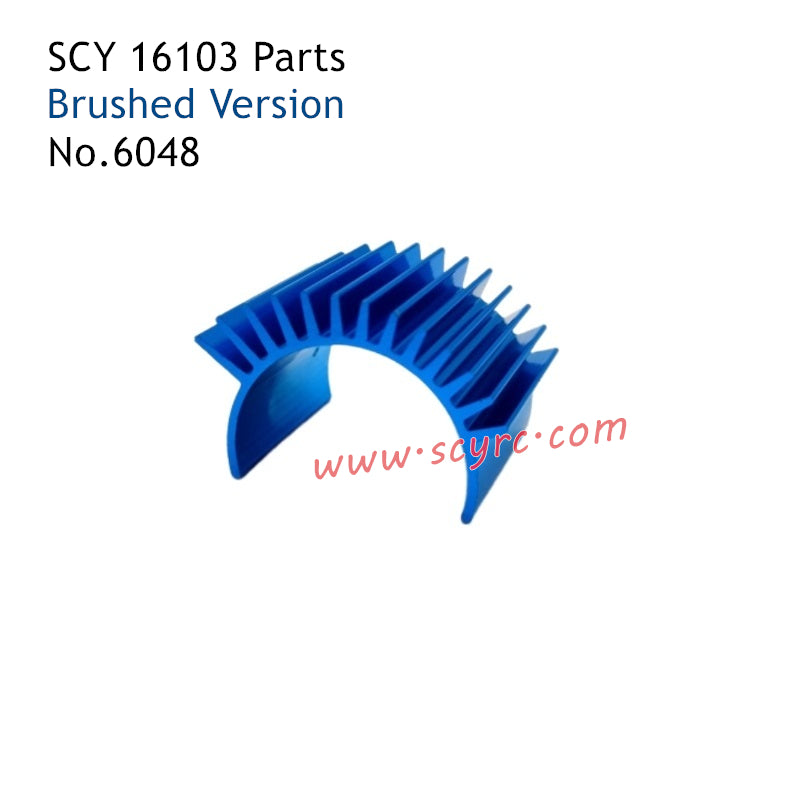 SCY 16103 RC Car Parts Brushed 390 Motor Heatsink 6048